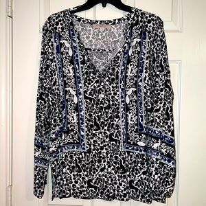 EUC Loft Animal Blouse - Size Large